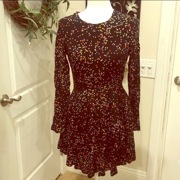 H&M Dresses & Skirts - H&M Polka Dot Long Sleeve Dress